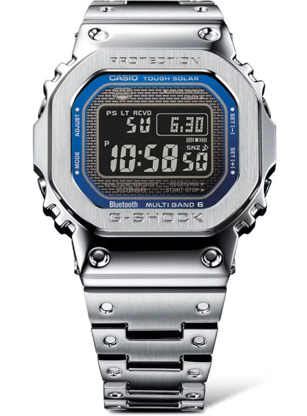 Introducing the New Full Metal G-Shock Family: GM-B2100AD-2A and GMW-B5000D-2 with Blue Dial and Blue-Accented Face