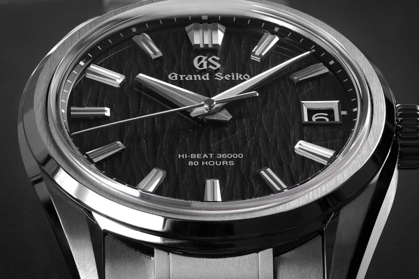 Grand Seiko Hi-Beat 36000 80 Hours “Night Birch” SLGH017 Grand Seiko’s celebrated “Birch” dial goes dark. www.watchoutz.com