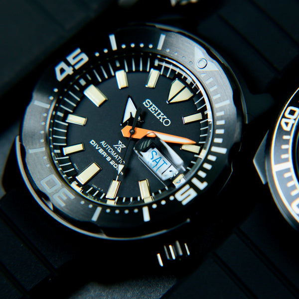 Seiko Prospex Automatic 200M Diver “Black Series” www.watchoutz.com