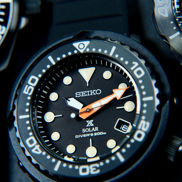 Seiko Prospex Automatic 200M Diver “Black Series” www.watchoutz.com