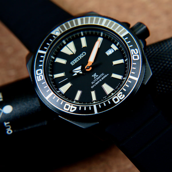 Seiko Prospex Automatic 200M Diver “Black Series” www.watchoutz.com