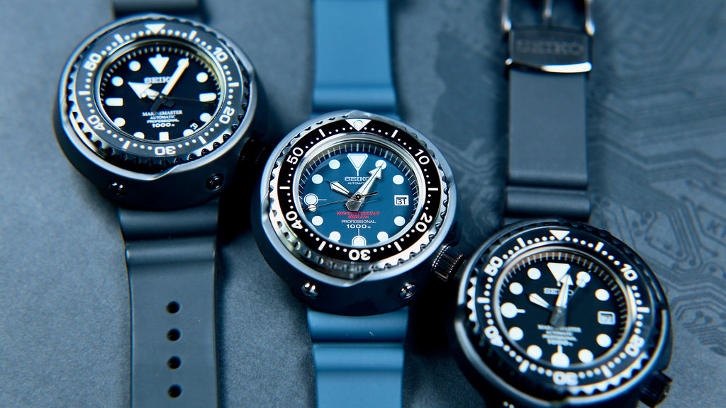 Seiko Prospex Tuna Can Professional 1000M Diver's Watch www.watchoutz.com 