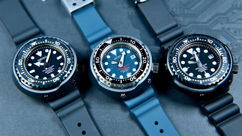 Seiko Prospex Tuna Can Professional 1000M Diver's Watch www.watchoutz.com
