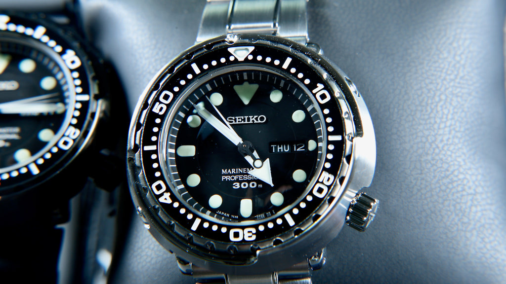 Rare and discontinued "Modern Classic" Seiko Prospex Tuna SBBN031 and SBBN035 @ Watch Outz.