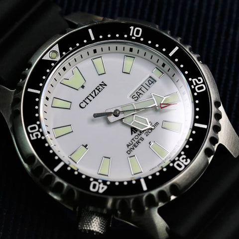 CITIZEN Promaster Automatic 200M Diver Fugu Asia Limited NY0118-11A www.watchoutz.com