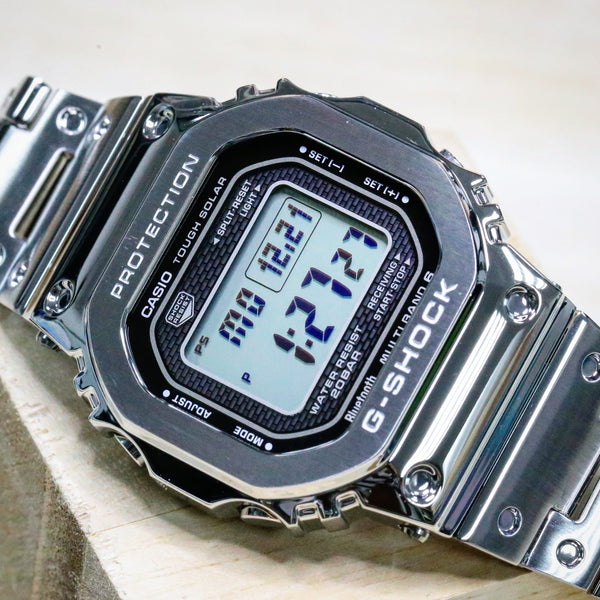 Casio G-Shock GMW Full Metal Series Silver Square Face GMW