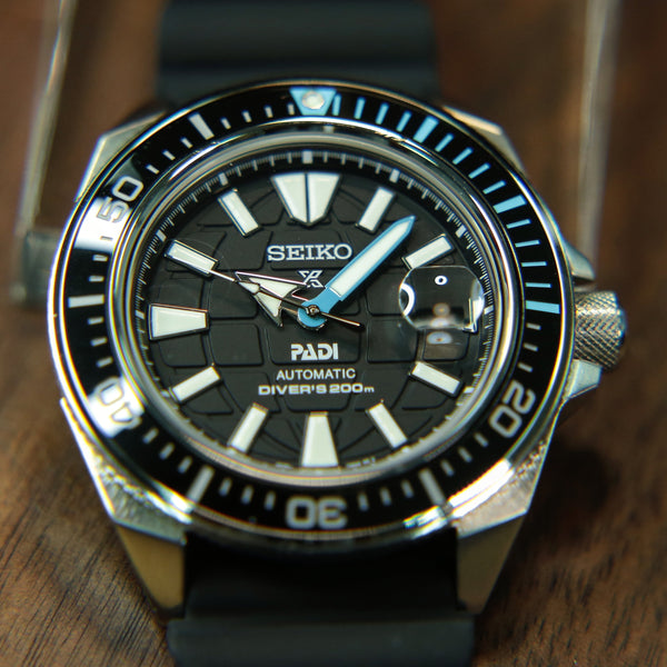 Seiko Prospex x Padi Automatic 200M Diver Samurai SRPG21 / SBDY095 www.watchoutz.com