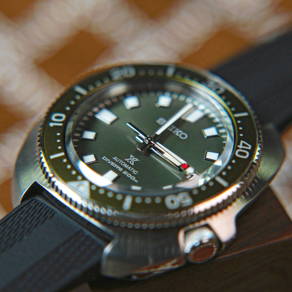 Seiko Prospex Automatic 200M Diver Green Turtle "Captain Willard" SPB153 SBDC111 SPB153J1 www.watchoutz.com