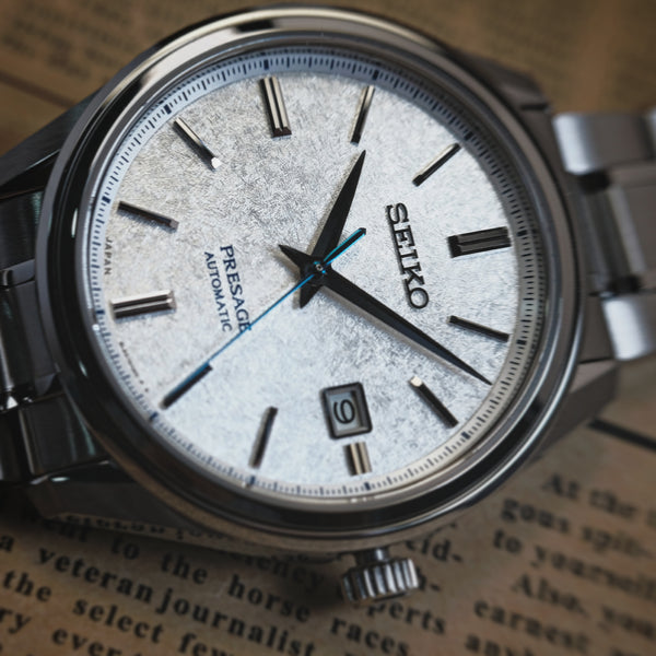 Bestået århundrede lære Seiko Presage 2018 Limited Automatic Snowflake Dial JDM SARA015 SJE073 –  WATCH OUTZ