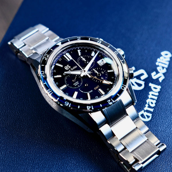 Grand Seiko Evolution 9 Collection 15th Anniversary Spring Drive Chronograph Limited Edition SBGC249 www.watchoutz.com