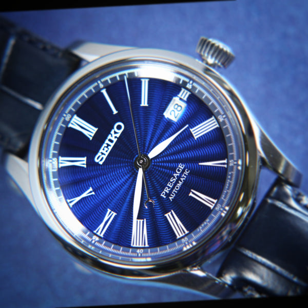 Seiko Presage Shippo Enamel Automatic Limited Edition Blue SPB075 – WATCH  OUTZ