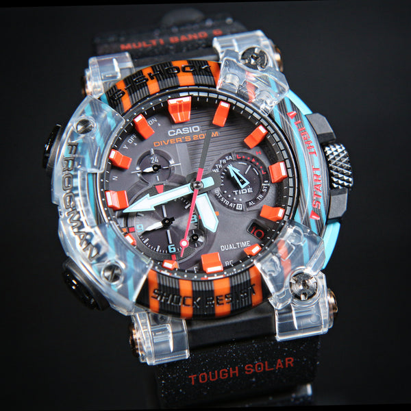 Casio G-Shock GWFA1000APF-1A 30th Anniversary Analog Frogman Solar Diver GWF -A1000APF-1AJR – WATCH OUTZ