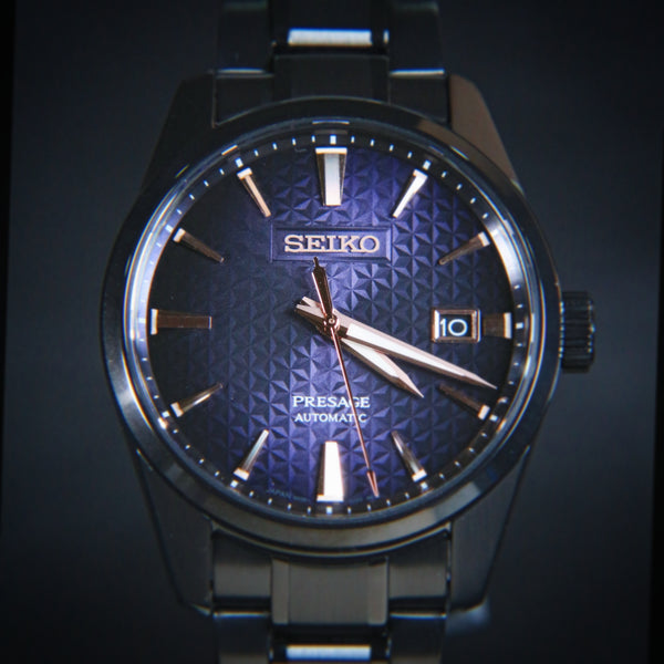 Seiko Presage Prestige Line Sharp Edged Series Automatic Limited Edition Akebono SPB363 SARX103 www.watchoutz.com