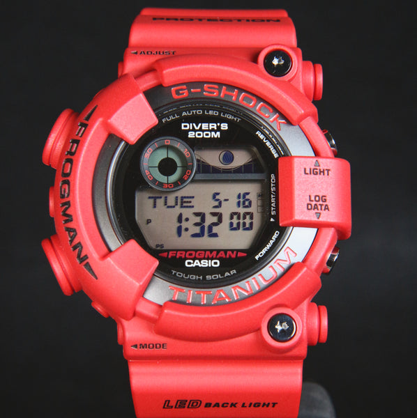 Casio G-Shock 30th Anniversary Special Frogman "Red" GW-8230NT-4 www.watchoutz.com