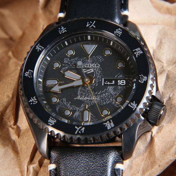 Seiko X Bruce Lee 5 Sports 55th Anniversary SKX Sense Style Limited Edition SRPK39 SBSA239 SRPK39K1 www.watchoutz.com