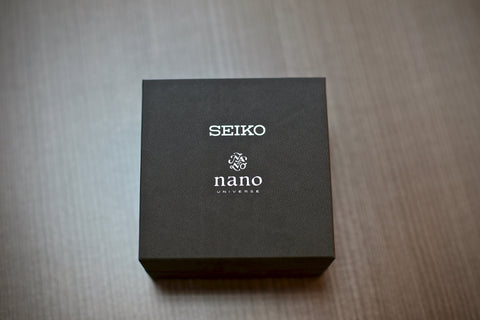 SEIKO X NANO UNIVERSE SZSJ006 packaging box www.watchoutz.com