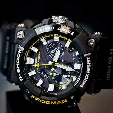 watchoutzintl CASIO G-SHOCK ANALOG FROGMAN GWF-A1000-1A