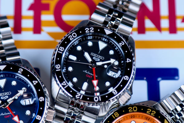 Seiko 5 Sports GMT SSK001 SSK003 SSK005 www.watchoutz.com