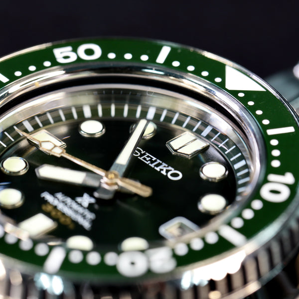 Seiko Prospex Marine Master Professional 300M Diver Green Limited Edition SBDX021 / SLA019 www.watchoutz.com