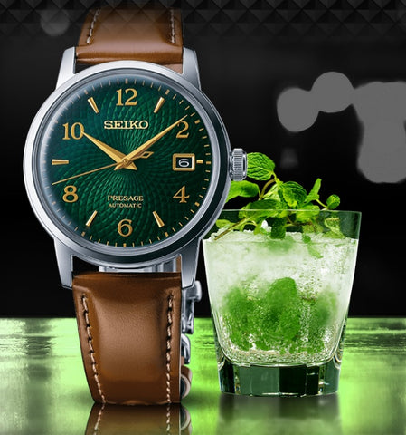 Seiko Presage Cocktail Series Mojito SRPE45J1 www.watchoutz.com