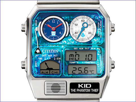 Highly Anticipated: The Limited Edition Citizen Ana-Digi Temp x Detective Conan Collaboration Watch WatchOutz.com