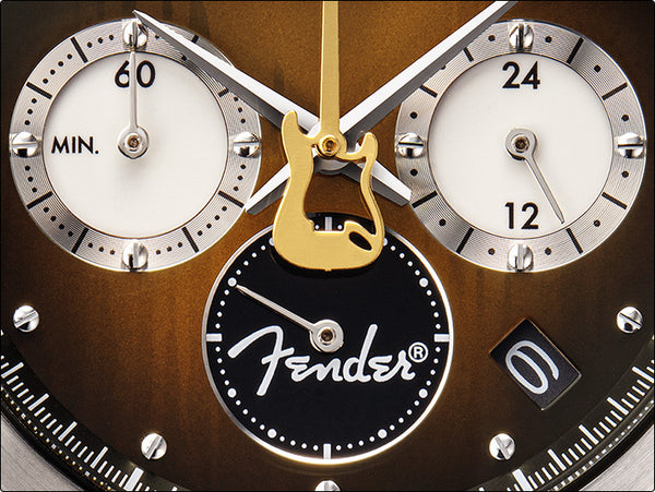 Pre-Order the Seiko Chronograph x Fender 70th Anniversary 1954 Limited Edition WatchOutz.com