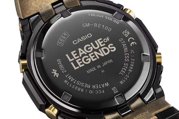 G-SHOCK x League of Legends: A Legendary Collaboration Unveiled GA-110LL-1AJR and GM-B2100LL-1AJR WatchOutz.com