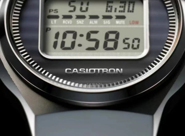 A Tribute to the Classic - CASIO RETRO TRN-50-2 CASIOTRON LIMITED EDITION: Only 4000 Pieces Available Watchoutz.com