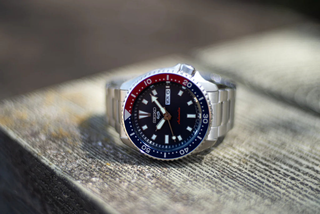 Seiko 5 Sports SBSA267: A Tribute to "Navy Boy" with On Time Move Limited Model WatchOutz.com
