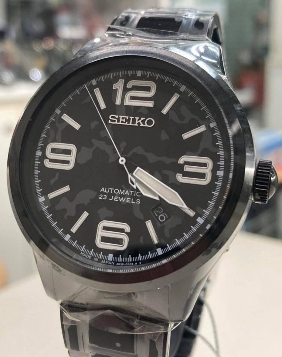 Seiko X Nano Universe JDM Automatic Grey Camo Limited Edition SCVE037