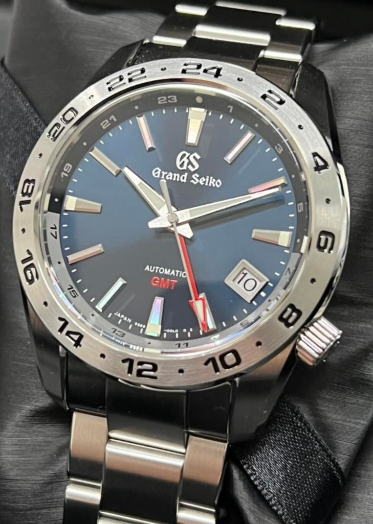 Grand Seiko Sport Collection Automatic 9S66 Hi-Beat GMT Blue SBGM245 –  WATCH OUTZ