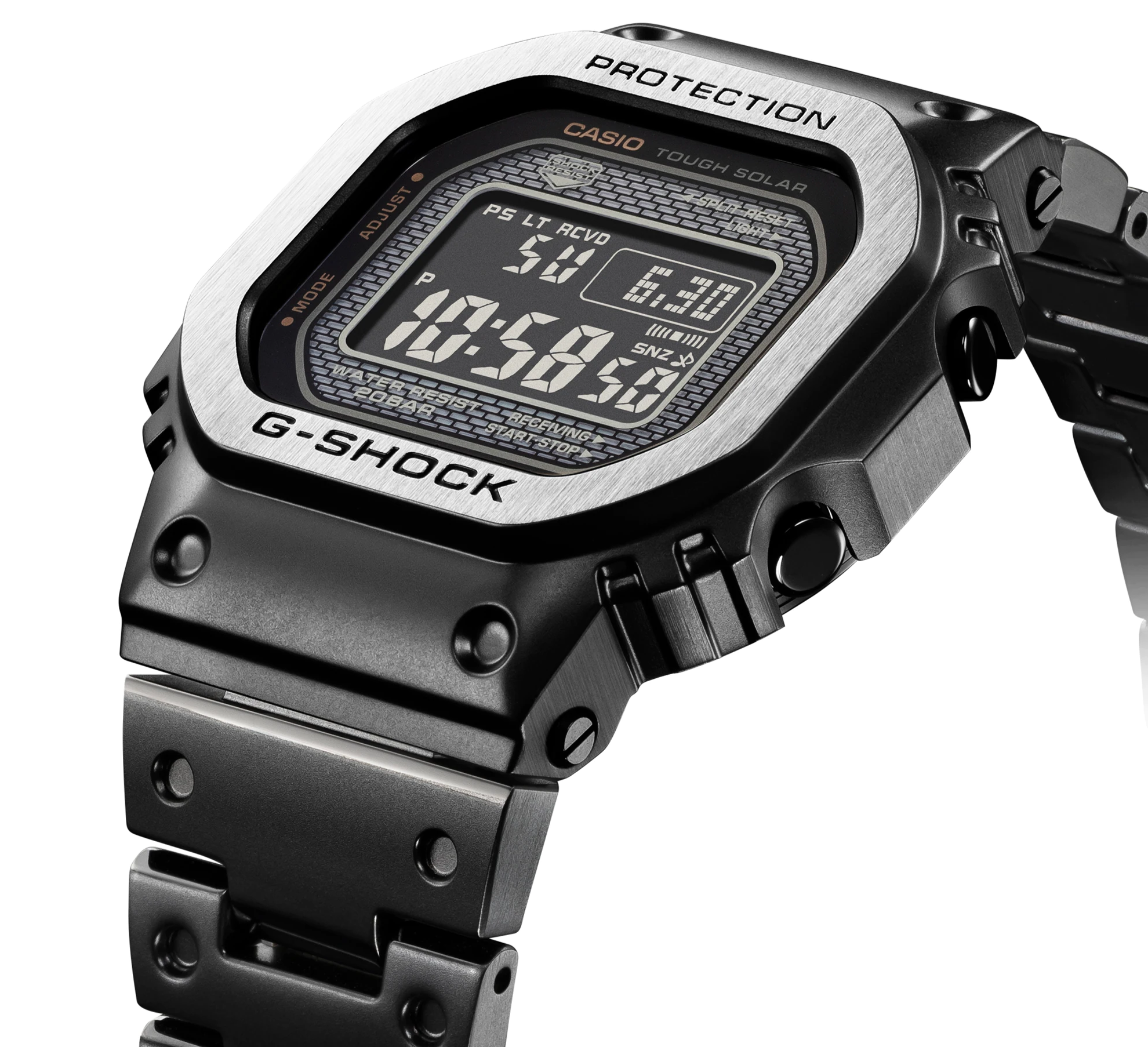 Casio G-Shock Full Metal Square Face New Matt-Black GMW-B5000MB-1