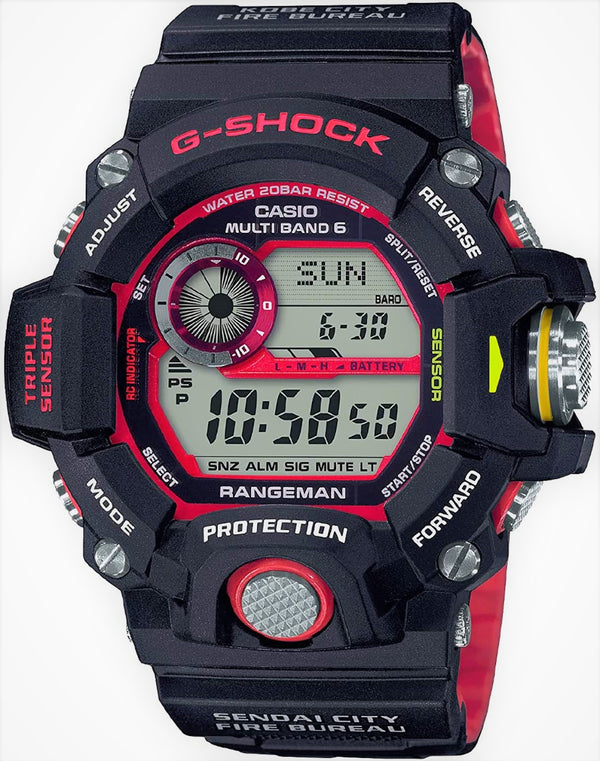 Casio G-Shock Rangeman Emergency Fire Assistance Team GW 