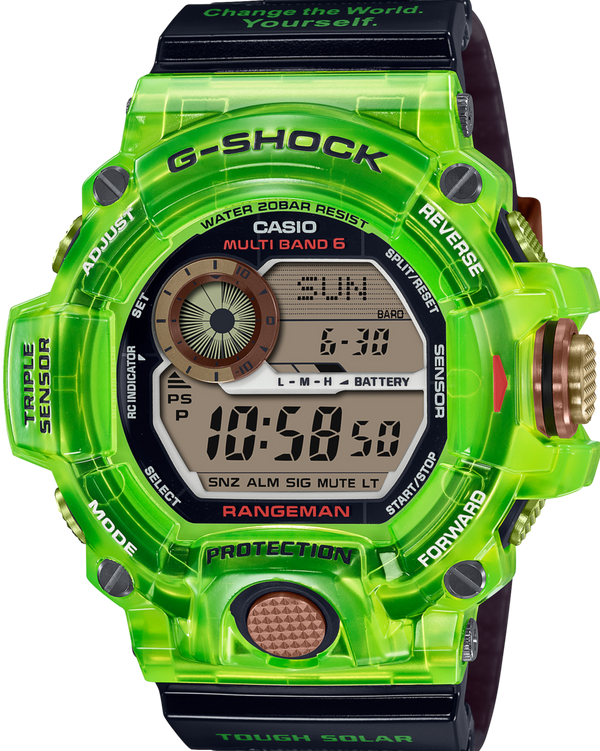 Casio G-Shock Rangeman 2021 Love the Sea and the Earth JDM 