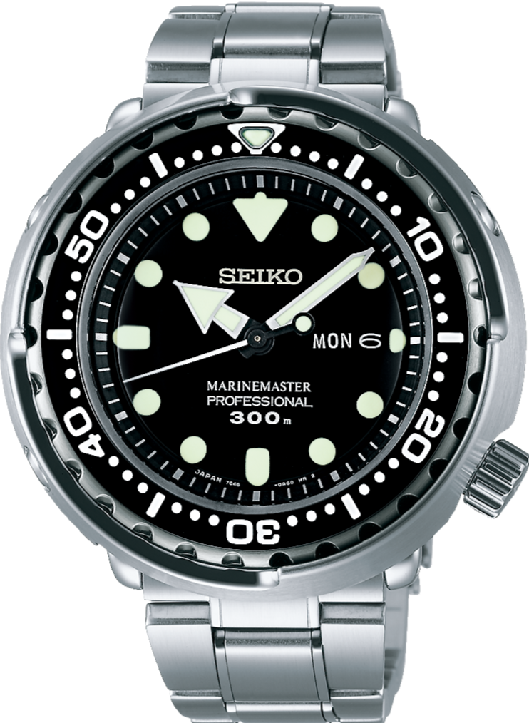 Seiko Prospex Marine Master Quartz Professional 300M Scuba Diver Tuna  SBBN031