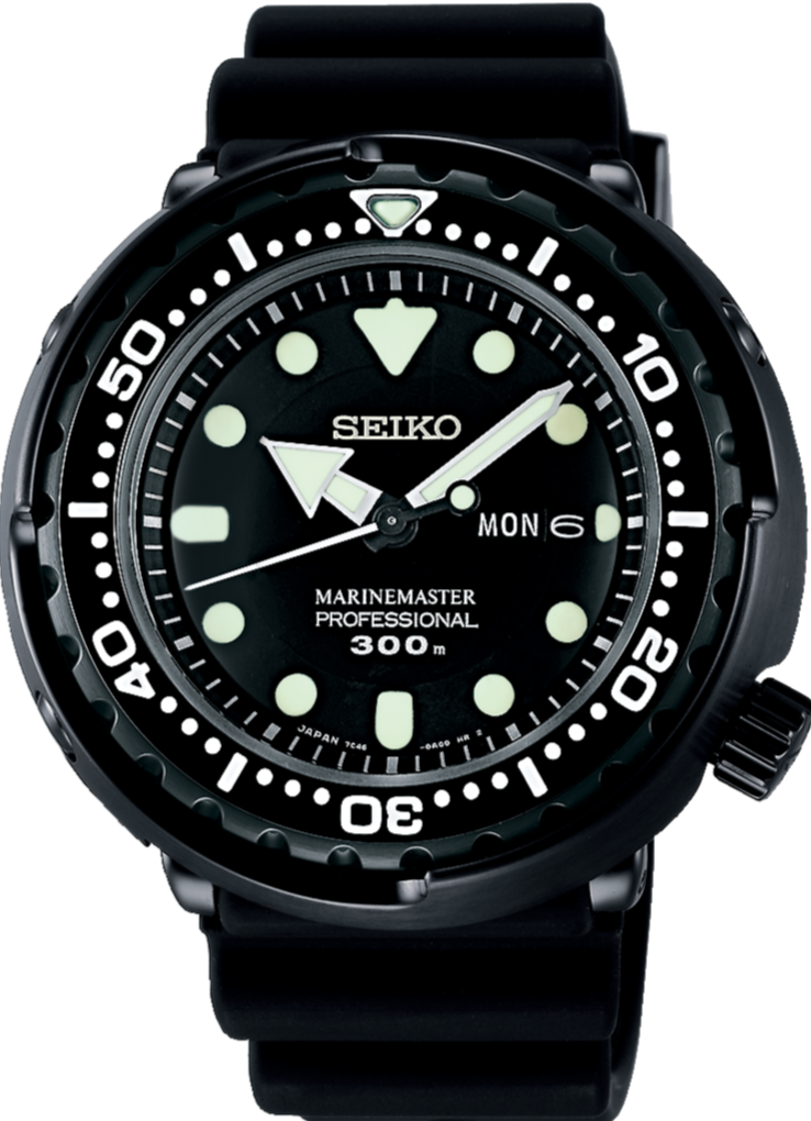 Seiko Prospex Marinemaster Professional Quartz Diver Tuna Can SBBN035 –  WATCH OUTZ