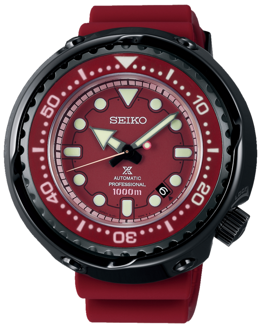 Seiko Prospex Gundam 40th Anniversary Char Zaku Tuna SLA031J1 SBDX029 –  WATCH OUTZ