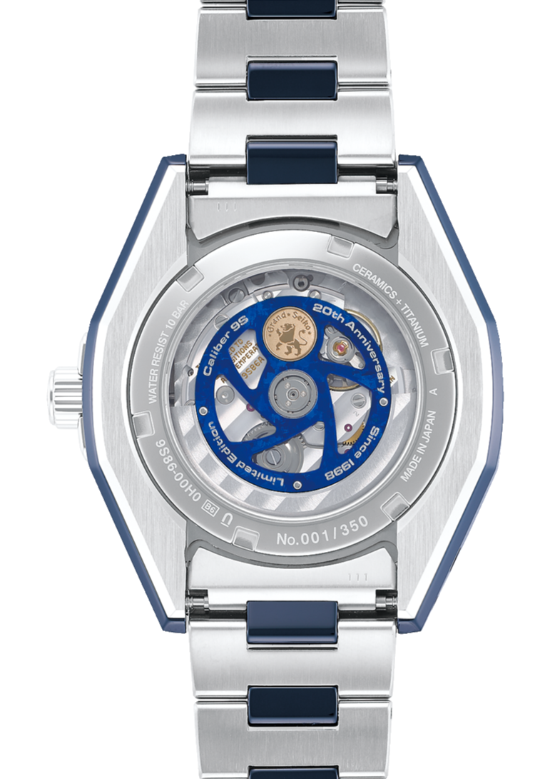 GRAND SEIKO Blue Ceramic Hi-Beat GMT 36000 'Special' Limited SBGJ229 –  WATCH OUTZ