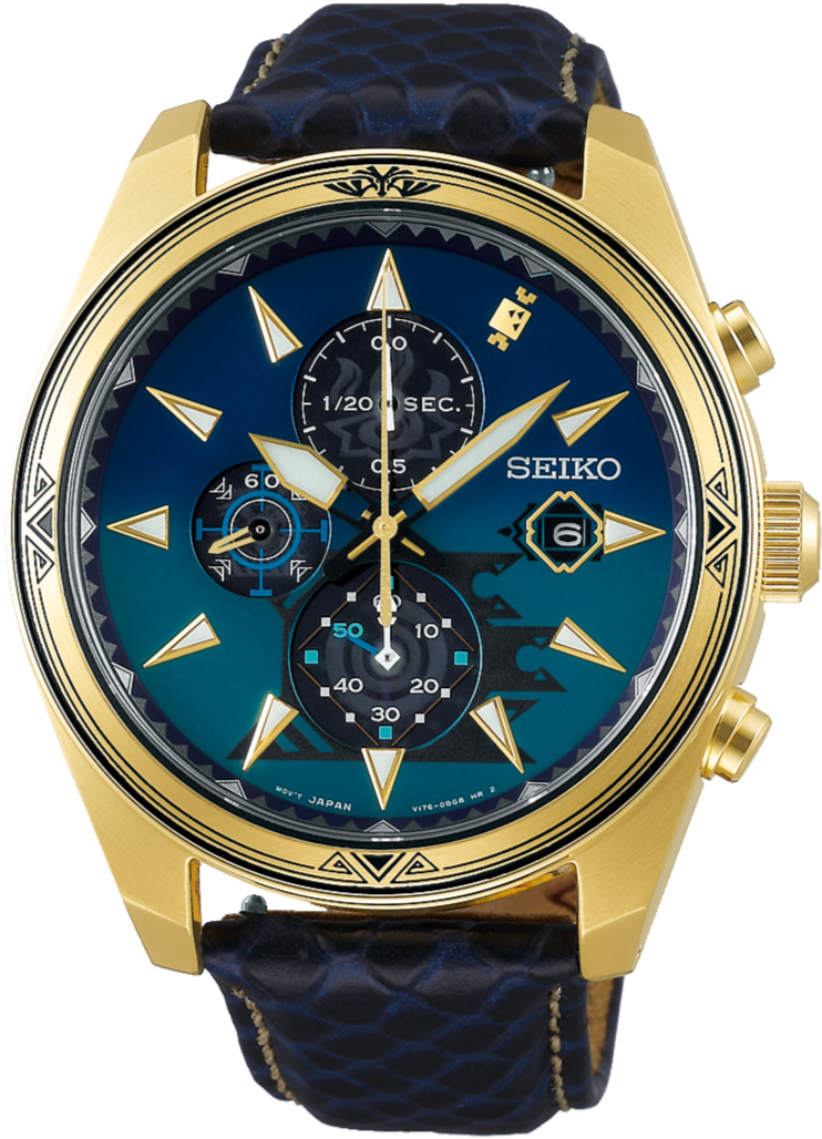 Seiko X Monster Hunter 15th Anniversary Solar Chronograph SBPY156 – WATCH  OUTZ