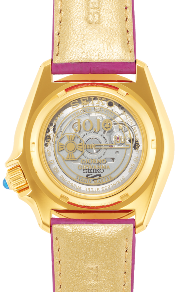 Seiko 5 Sports X Jojo's Bizarre Adventure Giorno Giovanna Limited Edit –  WATCH OUTZ