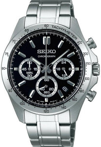 Seiko Spirit Quartz Chronograph Tachymeter JDM Blk-Dial SBTR013 – WATCH OUTZ