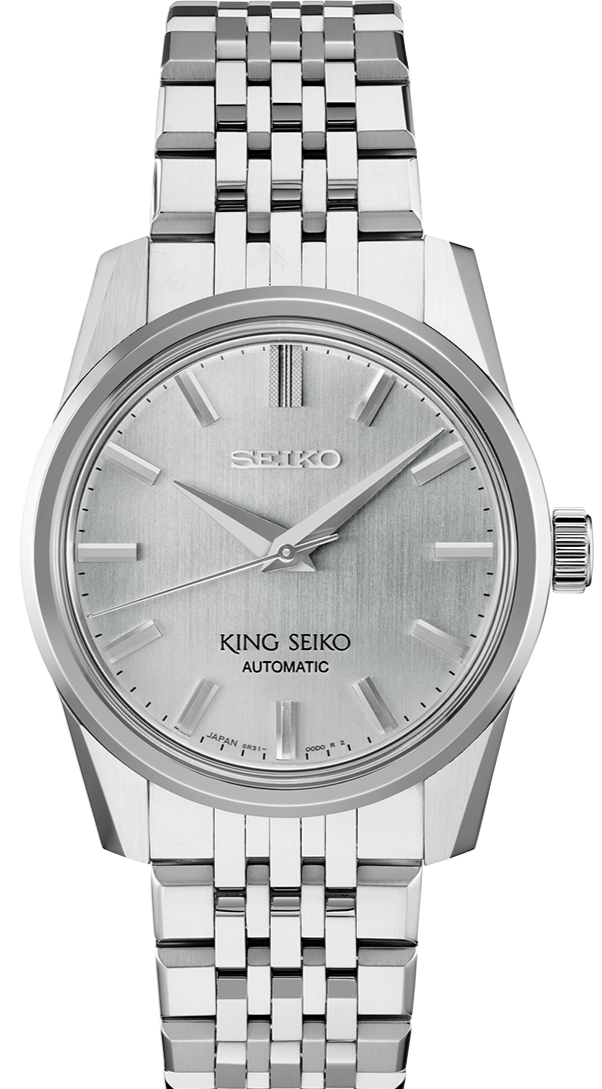 King Seiko Mechanical Automatic Brushed Silver Grey SPB281 (SDKS003)