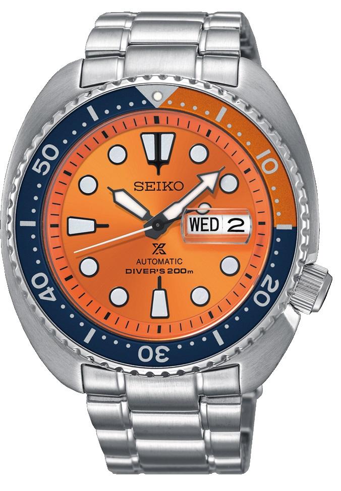 Seiko Prospex Automatic 200M Diver Turtle Orange Nemo Limited Edition –  WATCH OUTZ