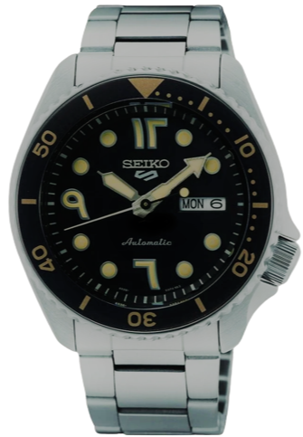 Seiko 5 Sports SKX Automatic Arabic Numeric Black-Dial SRPF89 – WATCH OUTZ