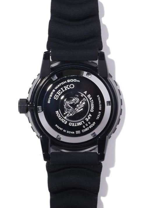 Seiko X A Bathing Ape (Bape) Automatic Diver Limited Edition SZEL004 – WATCH  OUTZ