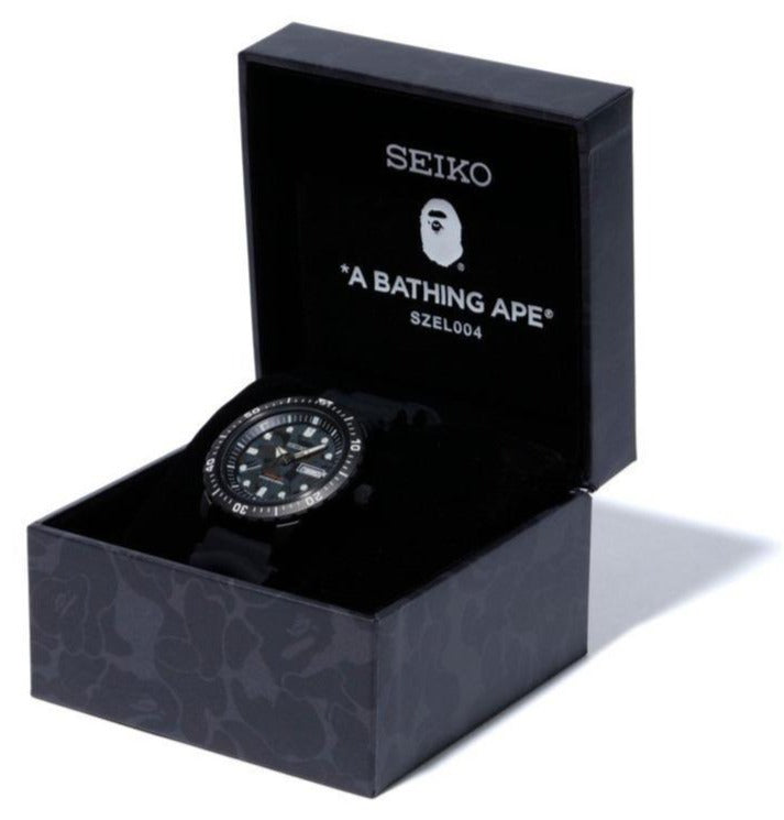 Seiko X A Bathing Ape (Bape) Automatic Diver Limited Edition SZEL004 –  WATCH OUTZ