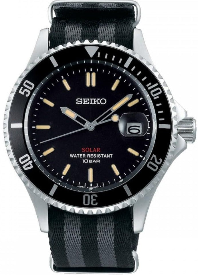 Seiko Vintage Design Solar Diver Nato Strap Limited Edition SZEV014 – WATCH  OUTZ