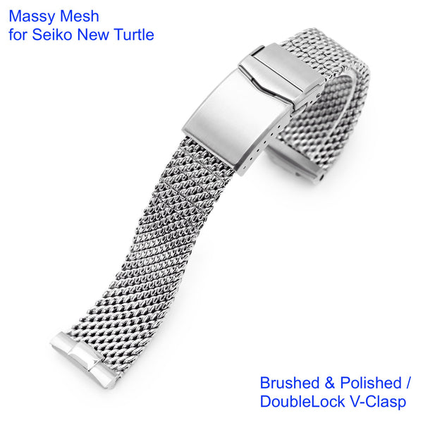 Shark mesh monster clasp