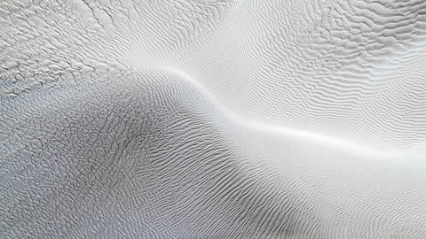 The energy of sand. Fine art aerial print. Sand Dunes South Australia.