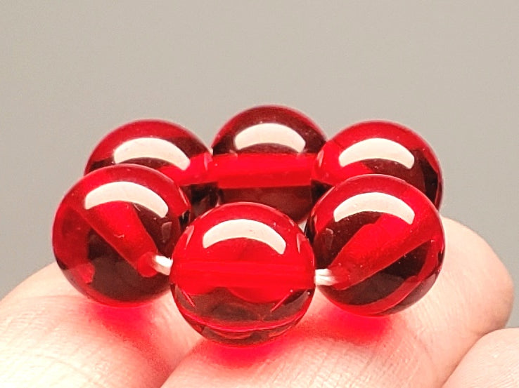 Red Andara Crystal Therapy/Meditation Ring